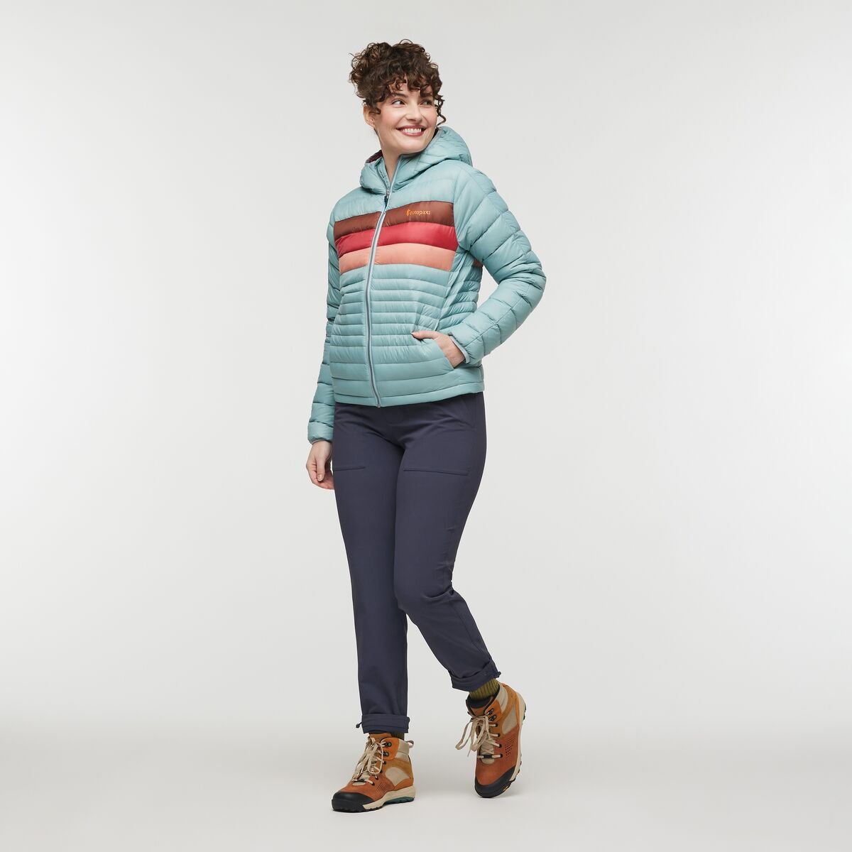 Fuego Down Hooded Jacket Woman