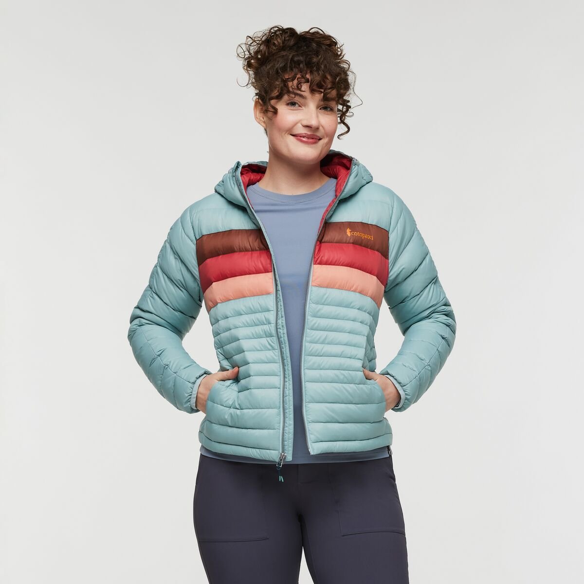 Fuego Down Hooded Jacket Woman