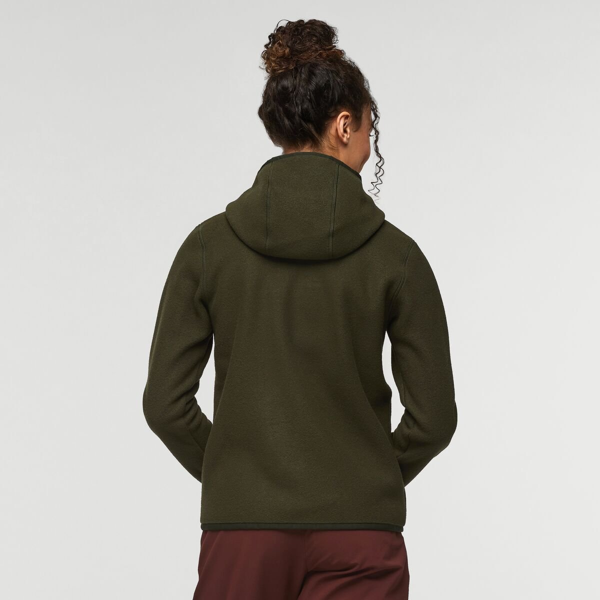 Teca Fleece Hooded Full-Zip Jacket Woman