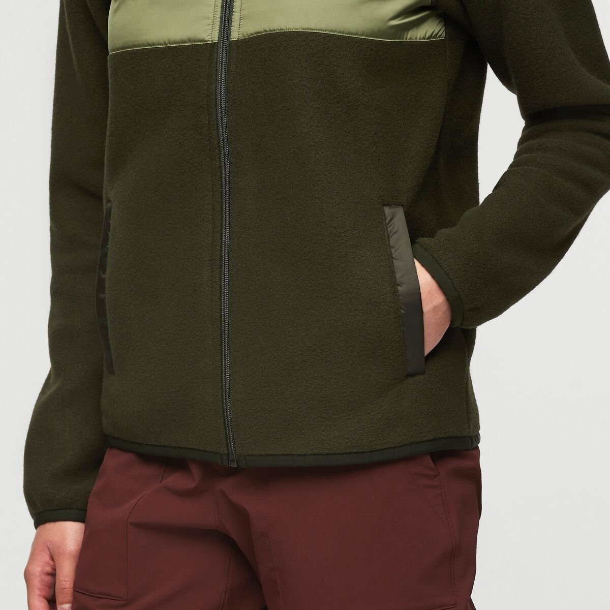 Teca Fleece Hooded Full-Zip Jacket Woman