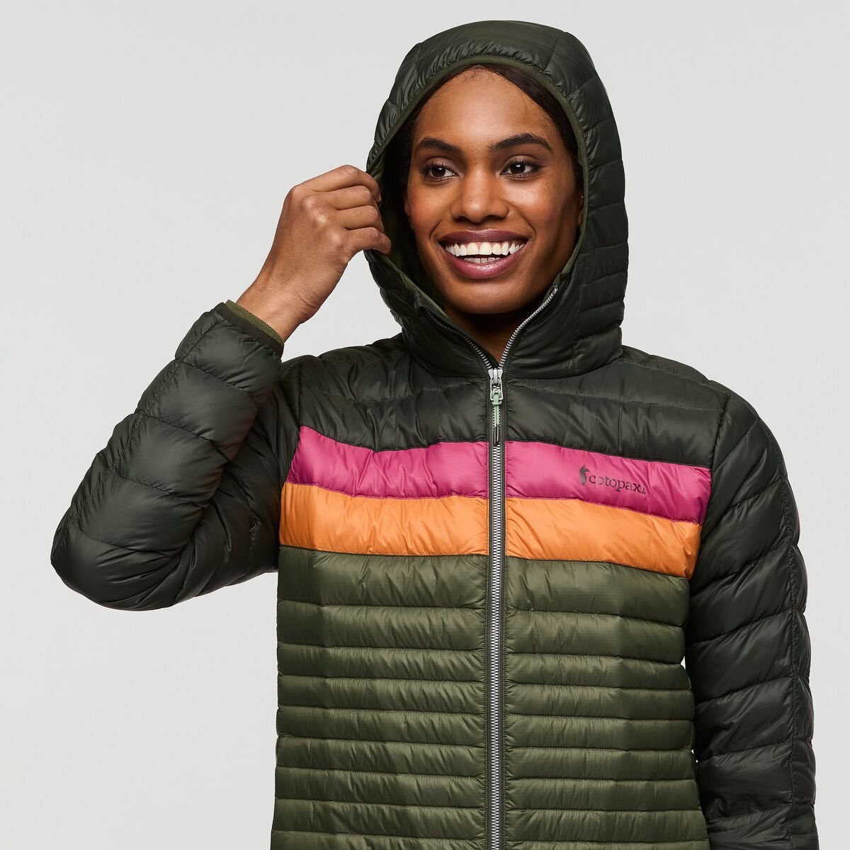 Fuego Down Hooded Jacket Woman