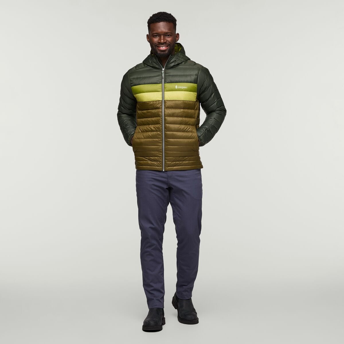 Fuego Down Hooded Jacket Man