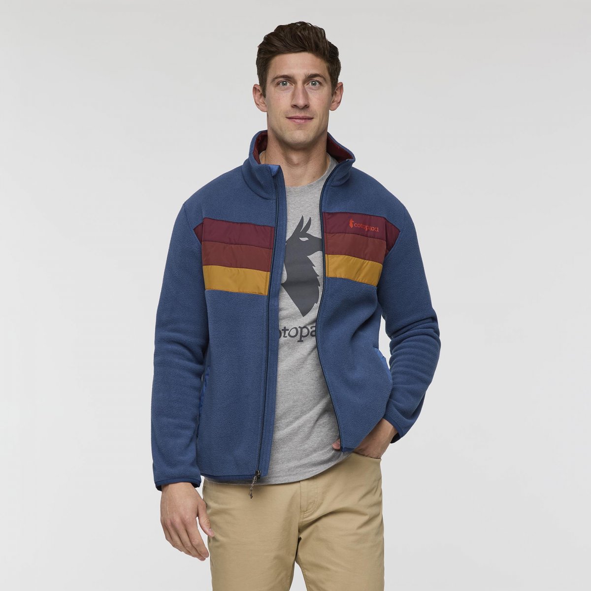 Teca Fleece Full-Zip Jacket Man