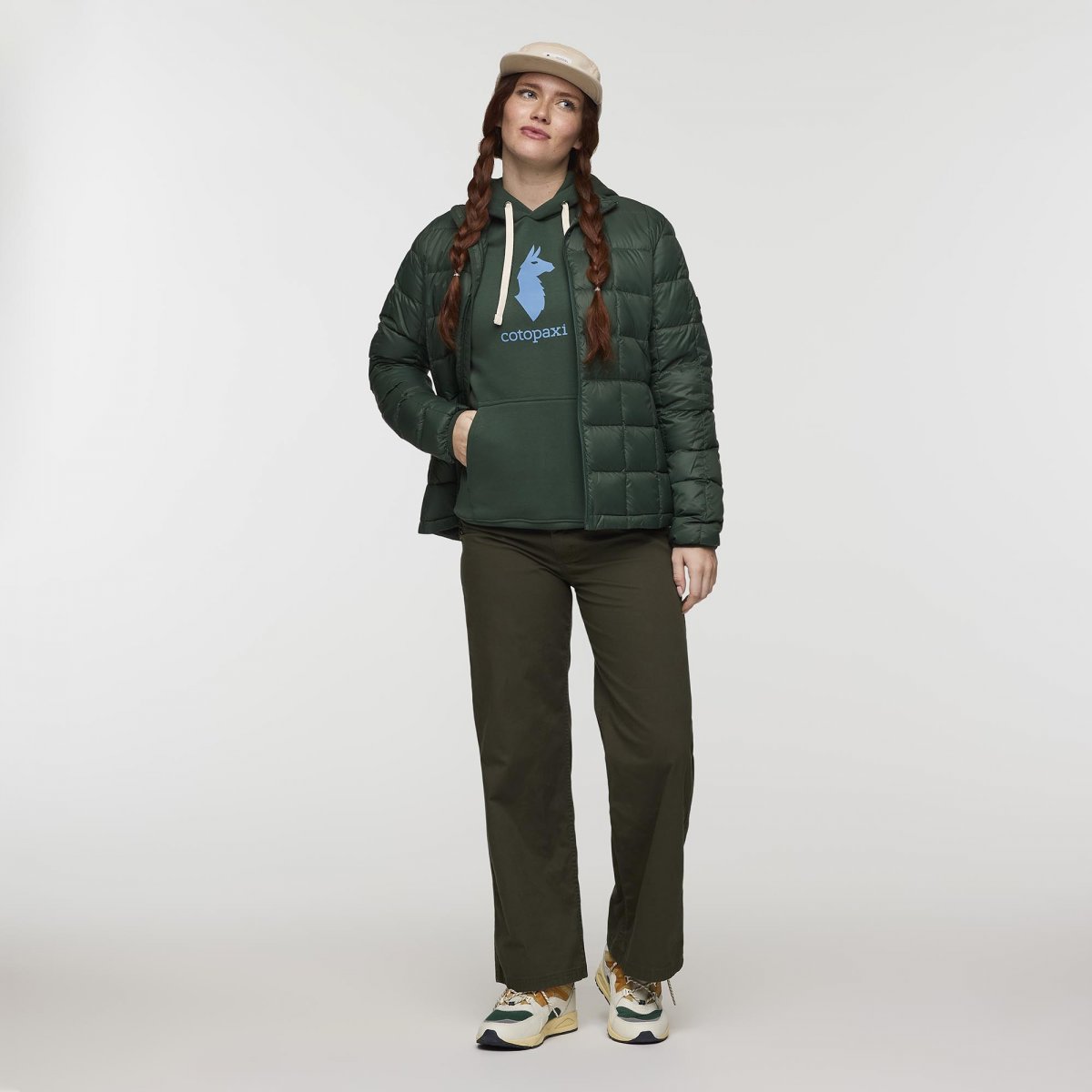 Cotopaxi Llama Pullover Hoodie Woman