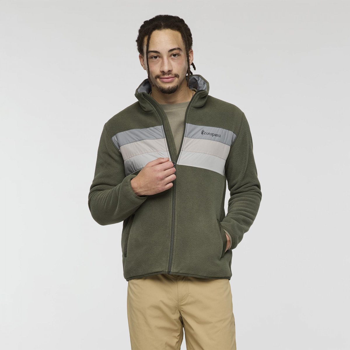 Teca Fleece Full-Zip Jacket Man