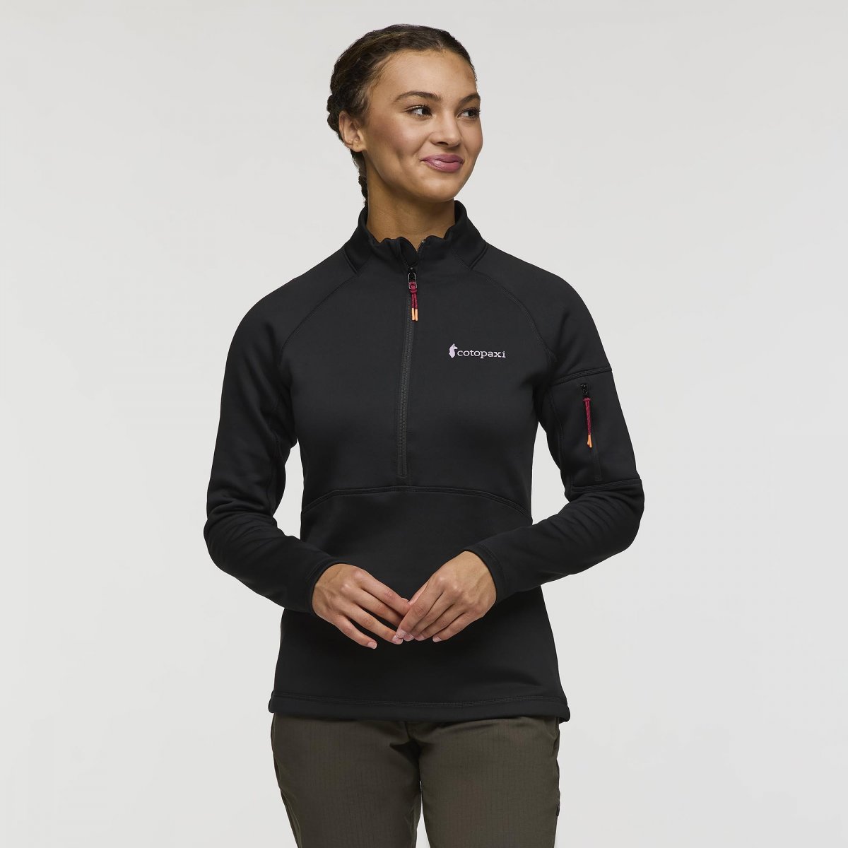 Tempa Fleece Half-Zip Pullover Woman