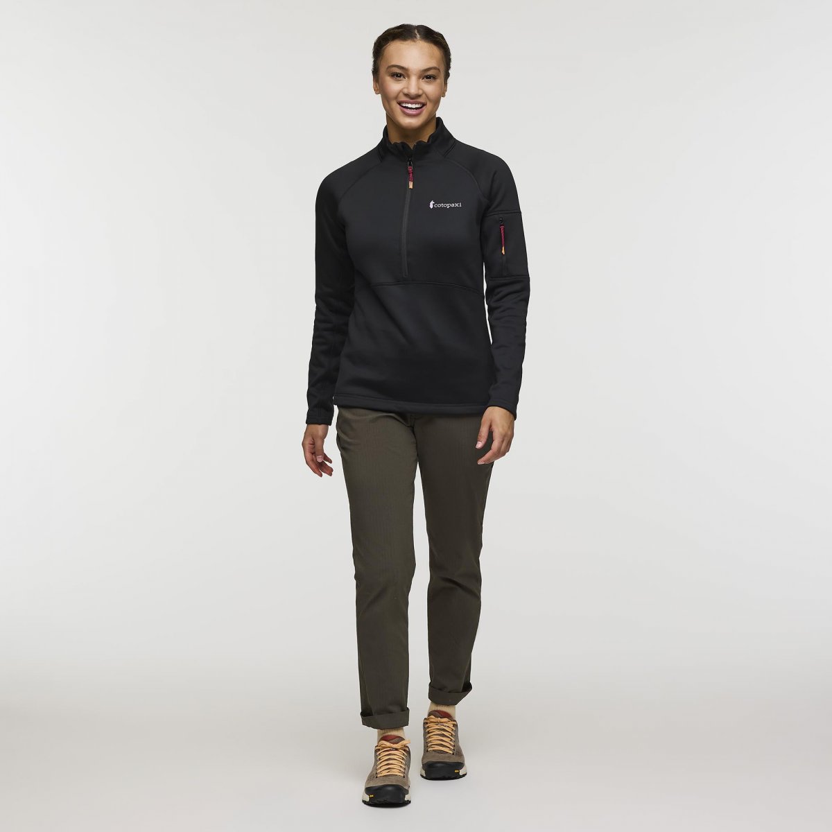 Tempa Fleece Half-Zip Pullover Woman