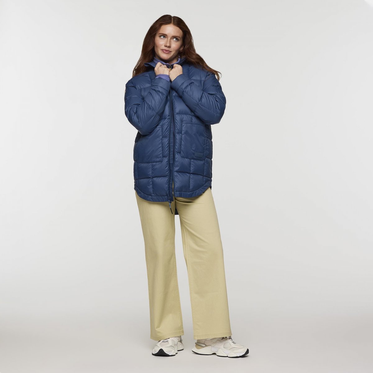 Repleto Down Long Jacket Woman
