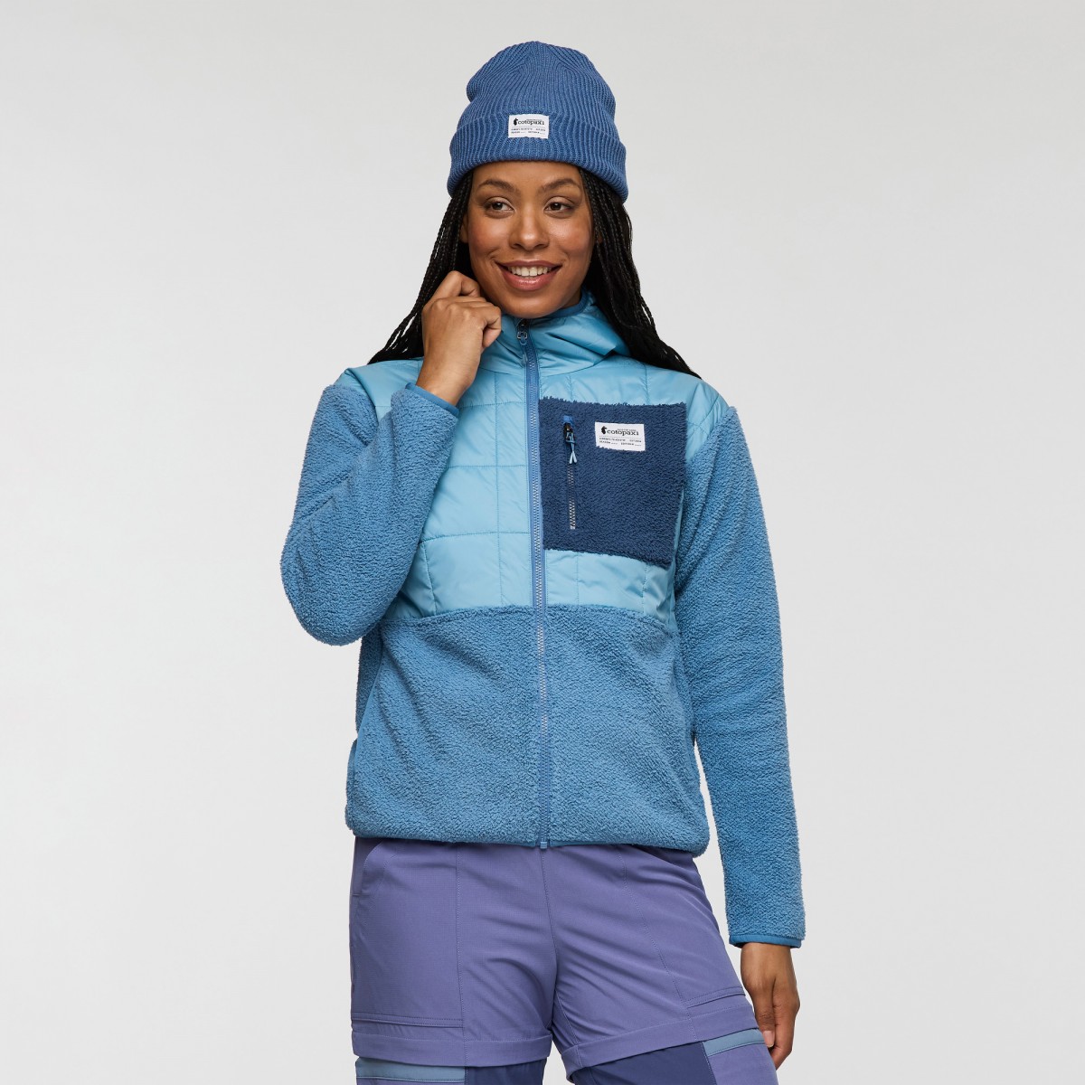 Trico Hybrid Hooded Jacket Woman