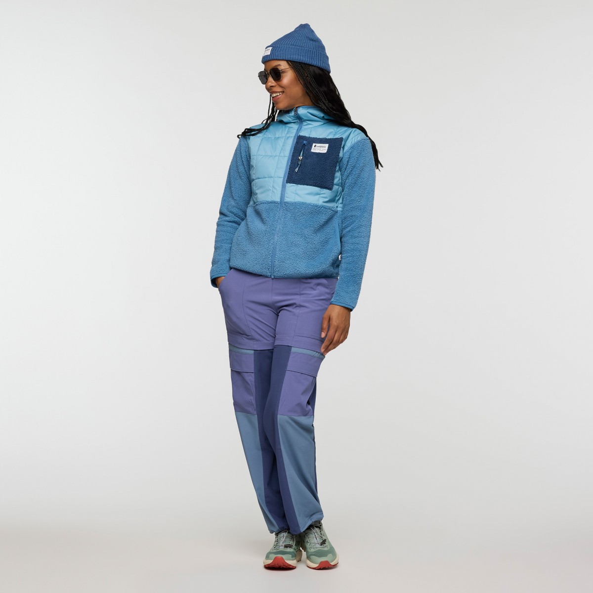 Trico Hybrid Hooded Jacket Woman