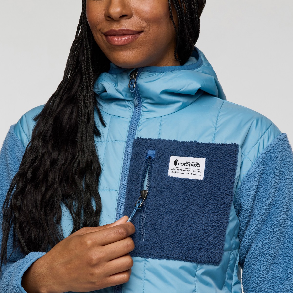 Trico Hybrid Hooded Jacket Woman