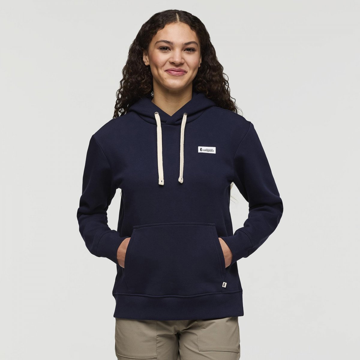 Llama Patch Pullover Hoodie Woman