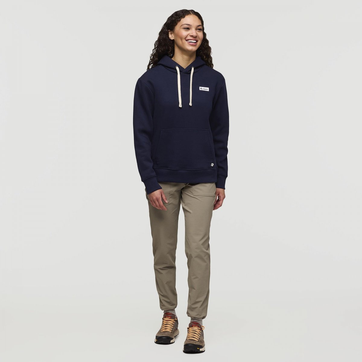 Llama Patch Pullover Hoodie Woman