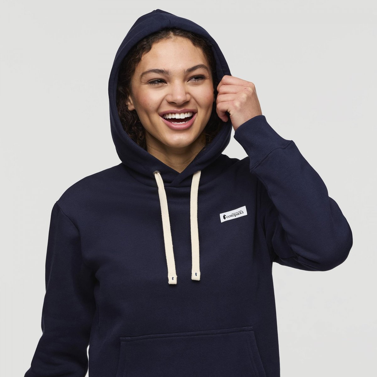 Llama Patch Pullover Hoodie Woman