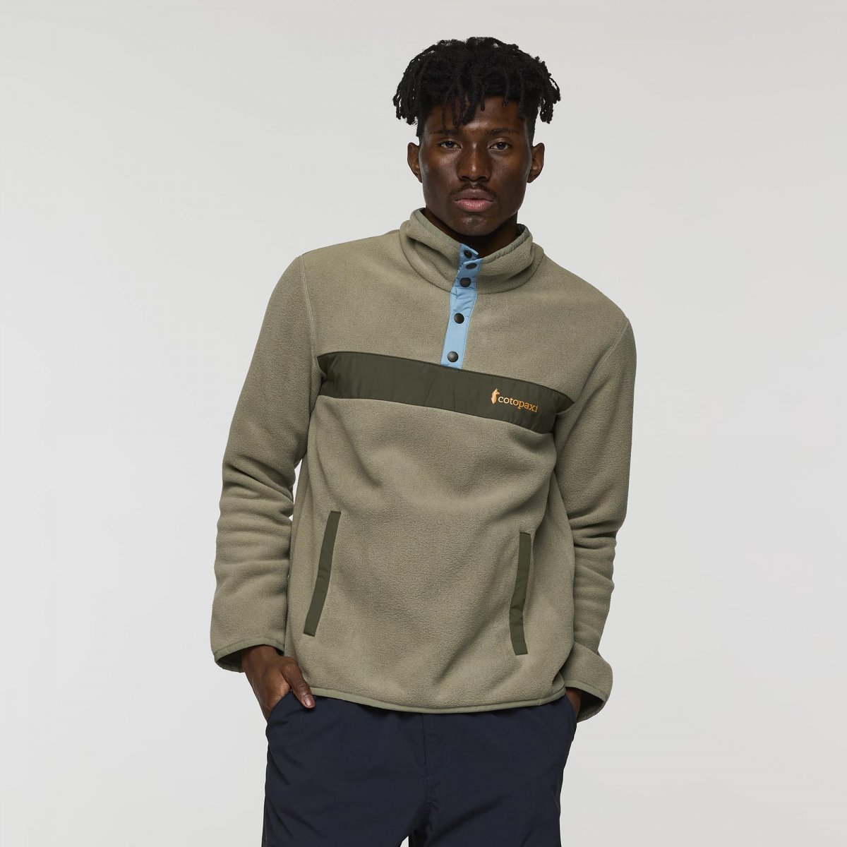 Teca Fleece Pullover Man