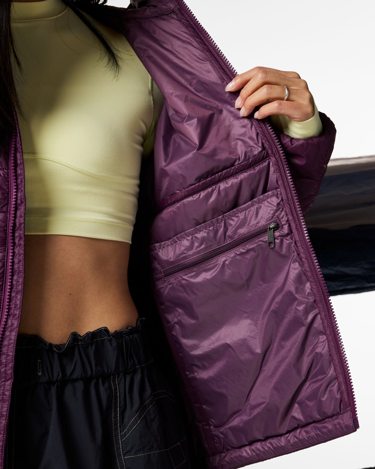 Acodo Insulated Hooded Jacket Woman