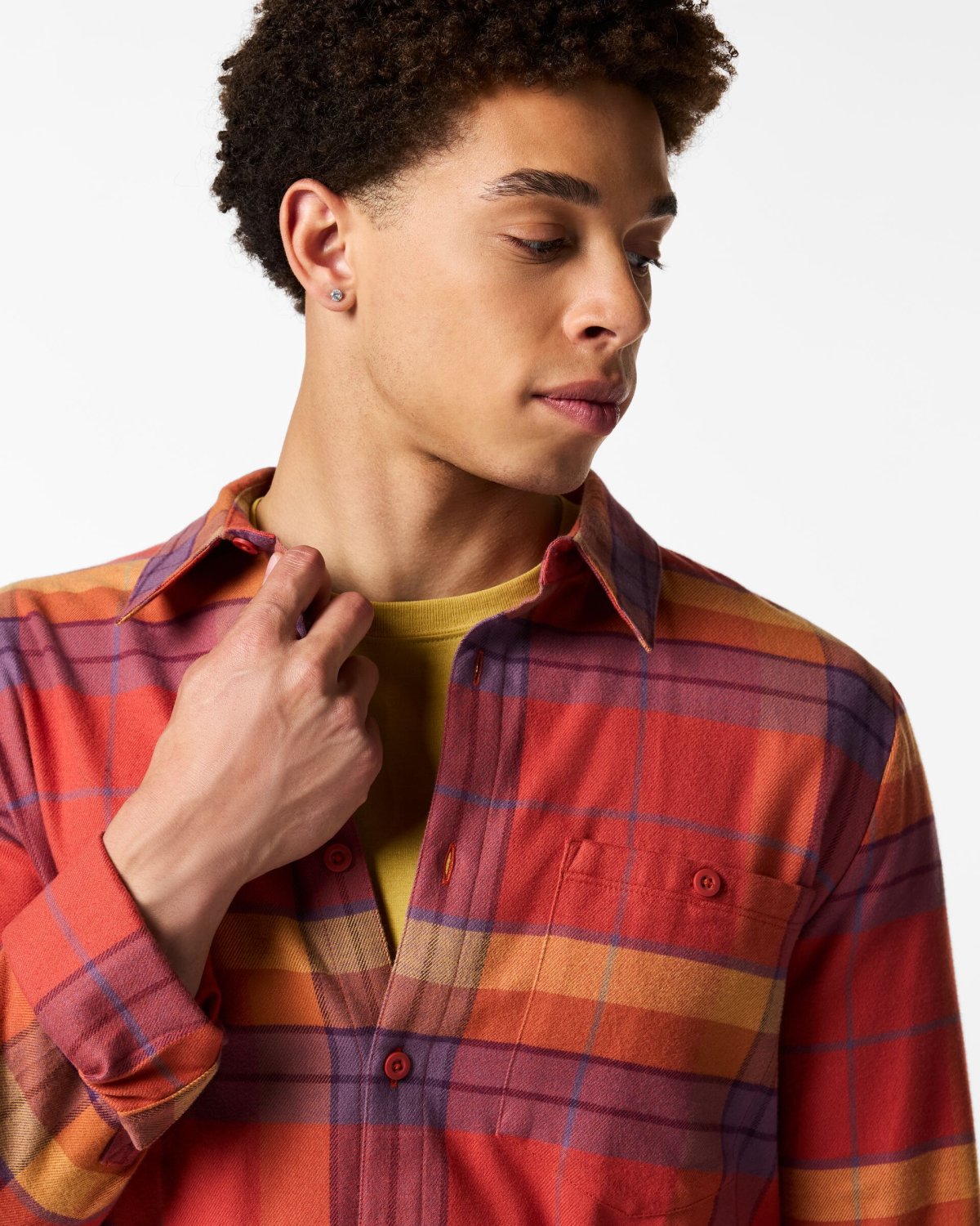 Quedo Flannel Shirt Man