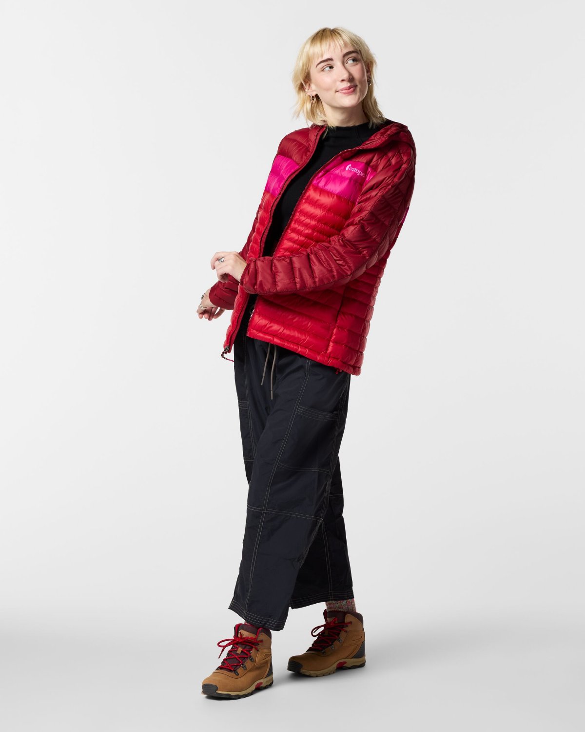 Fuego Down Hooded Jacket Woman