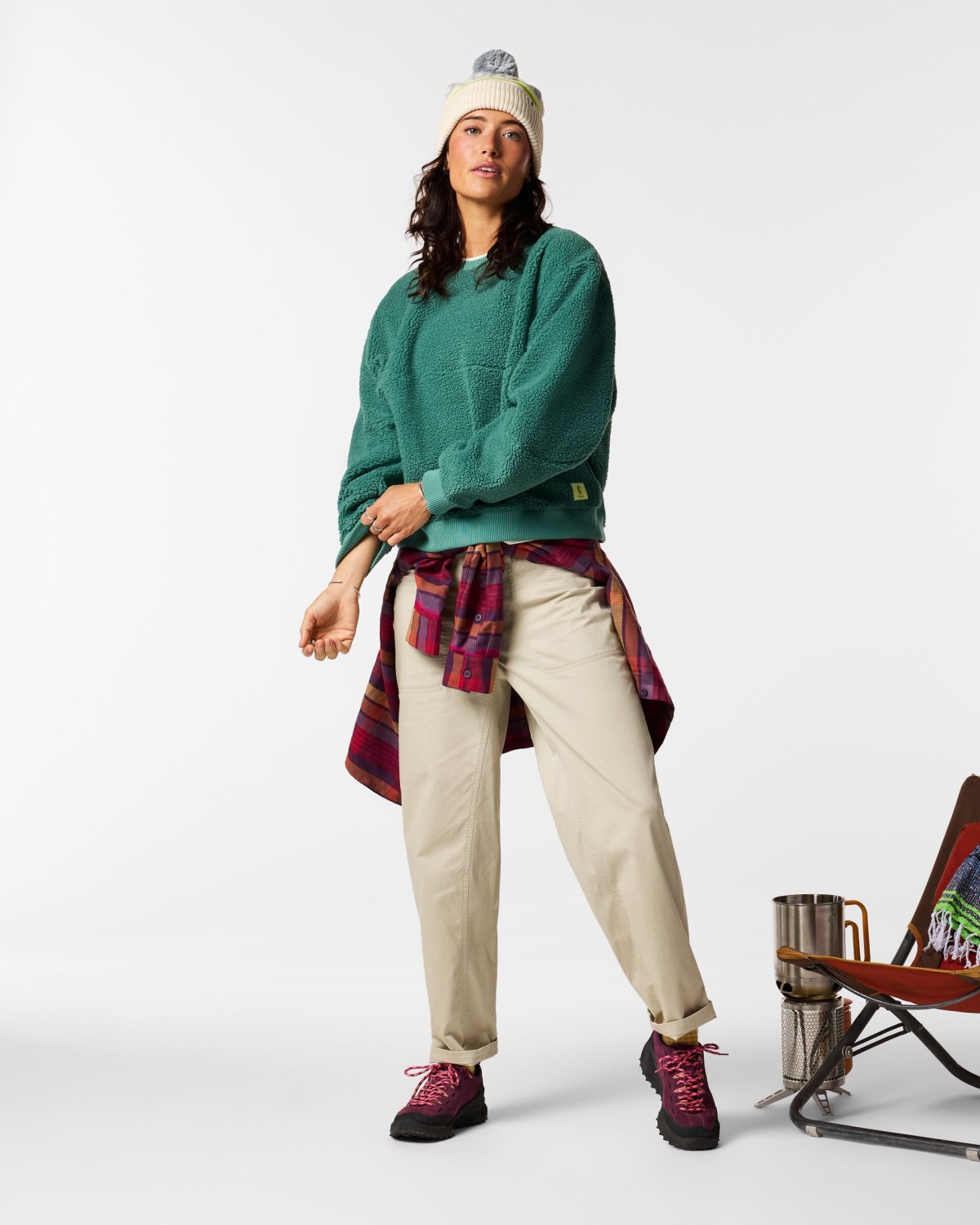 Amigazo Fleece Crew Woman