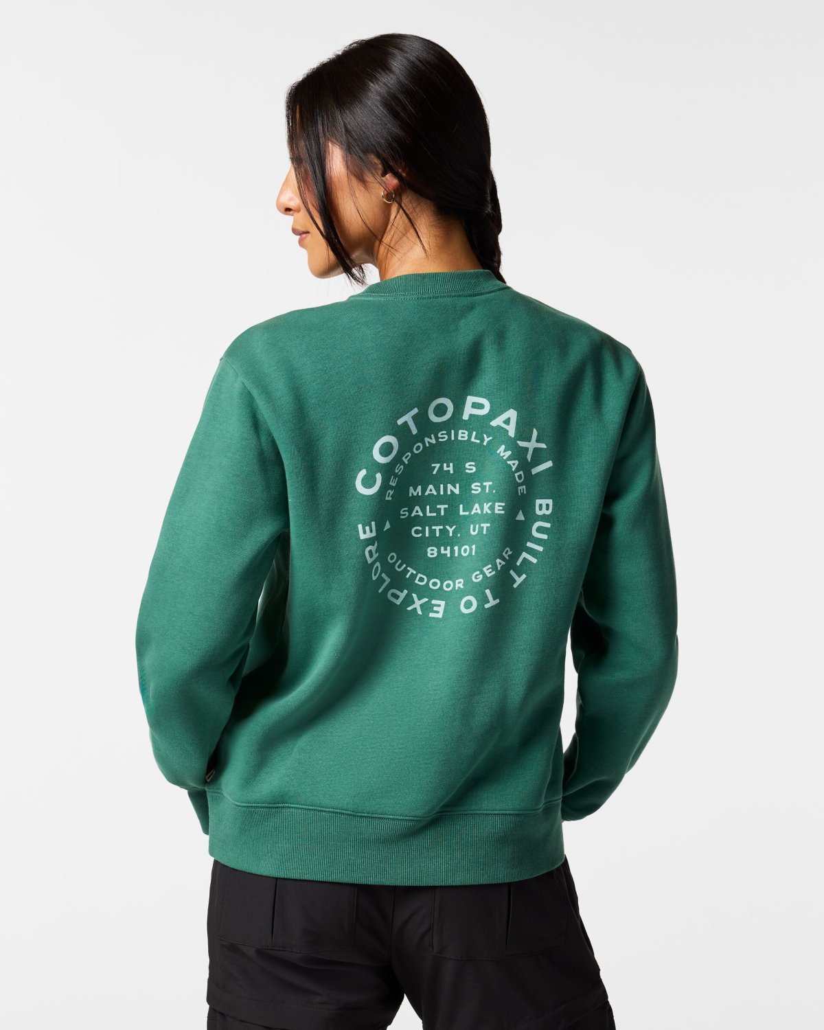 Built to Explore Crew Sweatshirt Woman