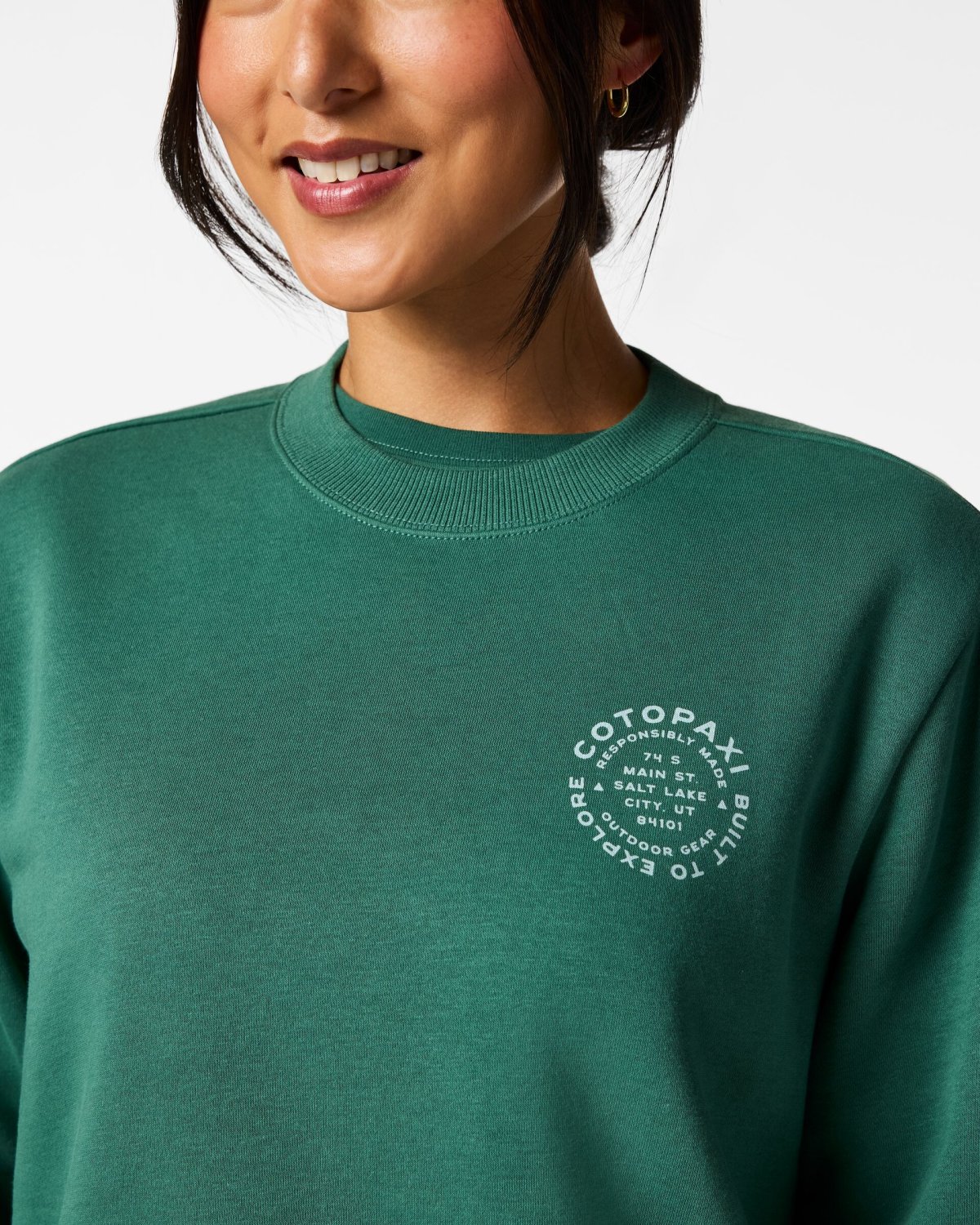 Built to Explore Crew Sweatshirt Woman