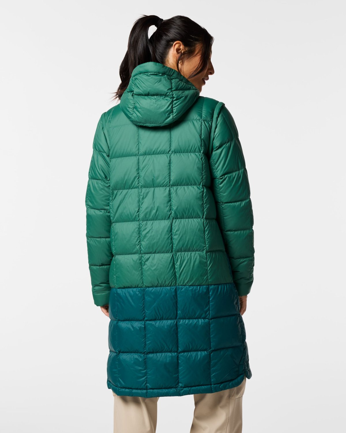 Repleto Down Convertible Parka Woman