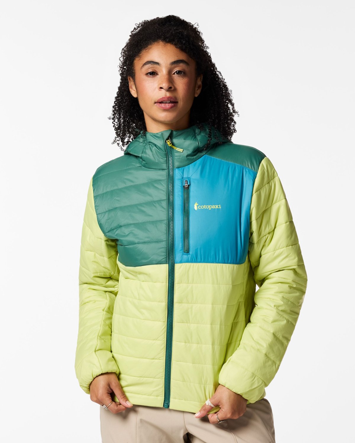 Acodo Insulated Hooded Jacket Woman
