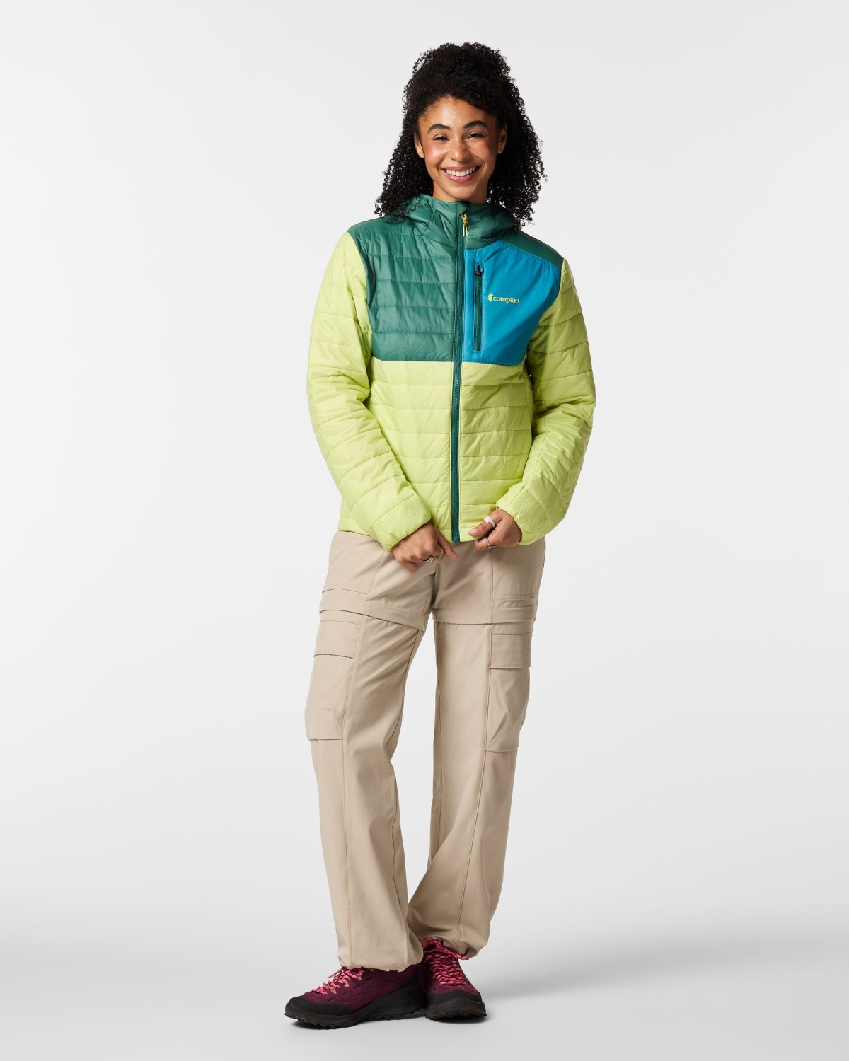 Acodo Insulated Hooded Jacket Woman