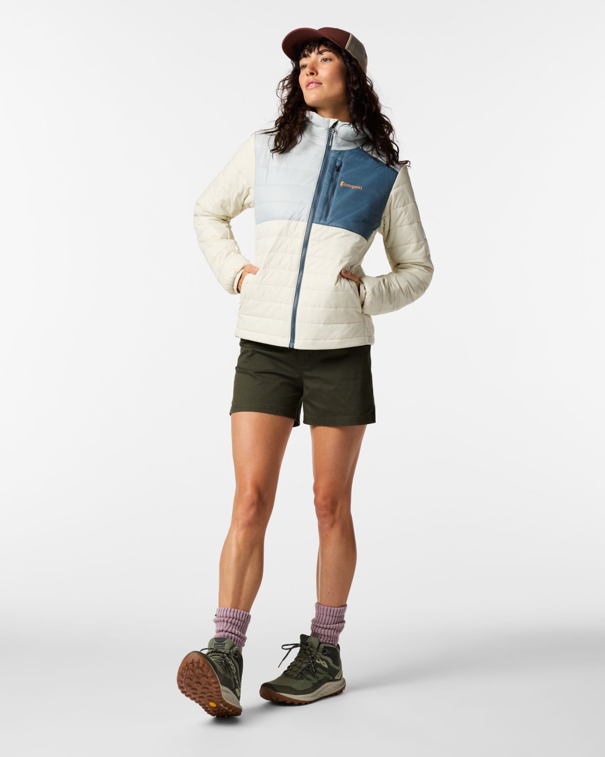 Acodo Insulated Hooded Jacket Woman