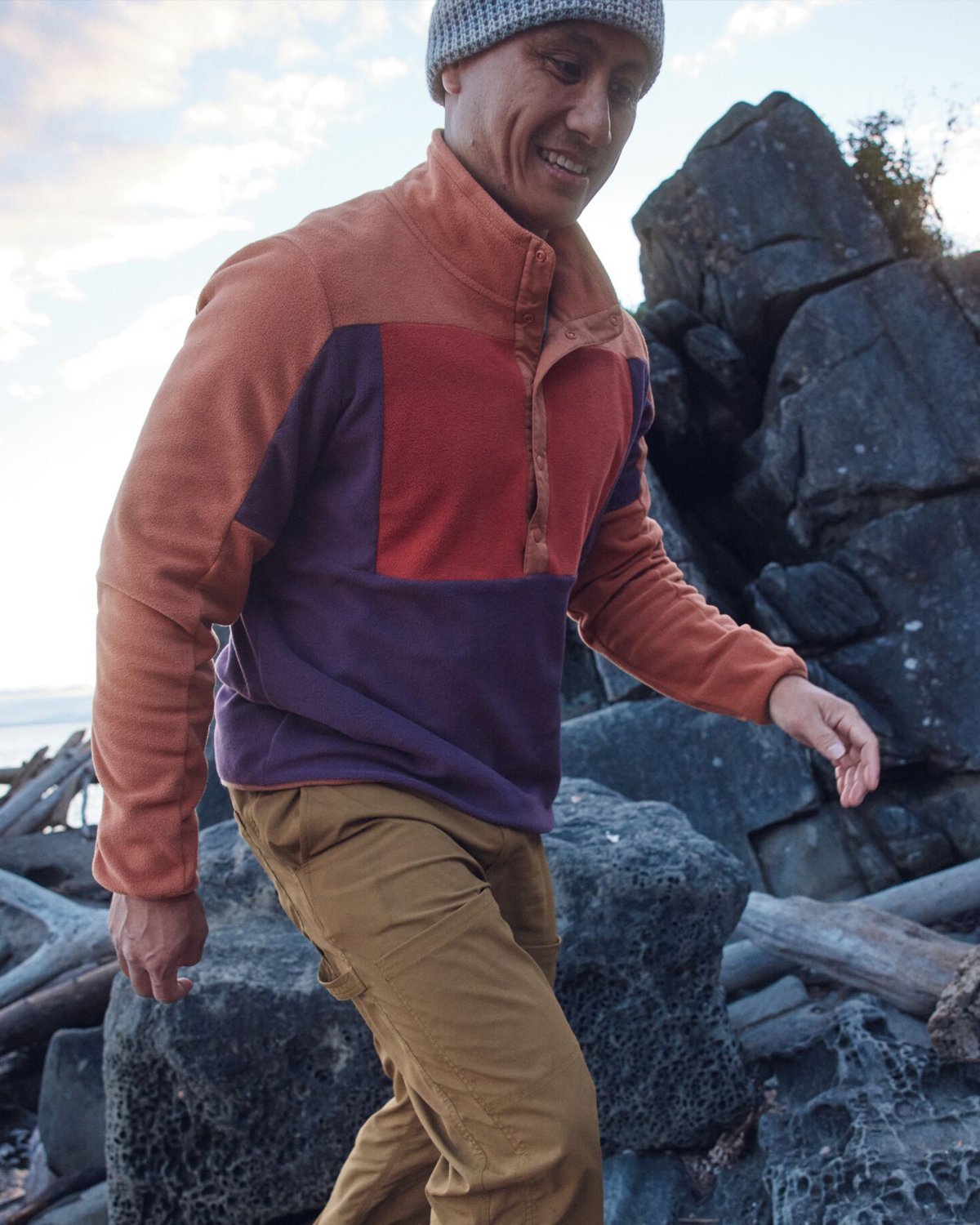 Encima Fleece Pullover Man