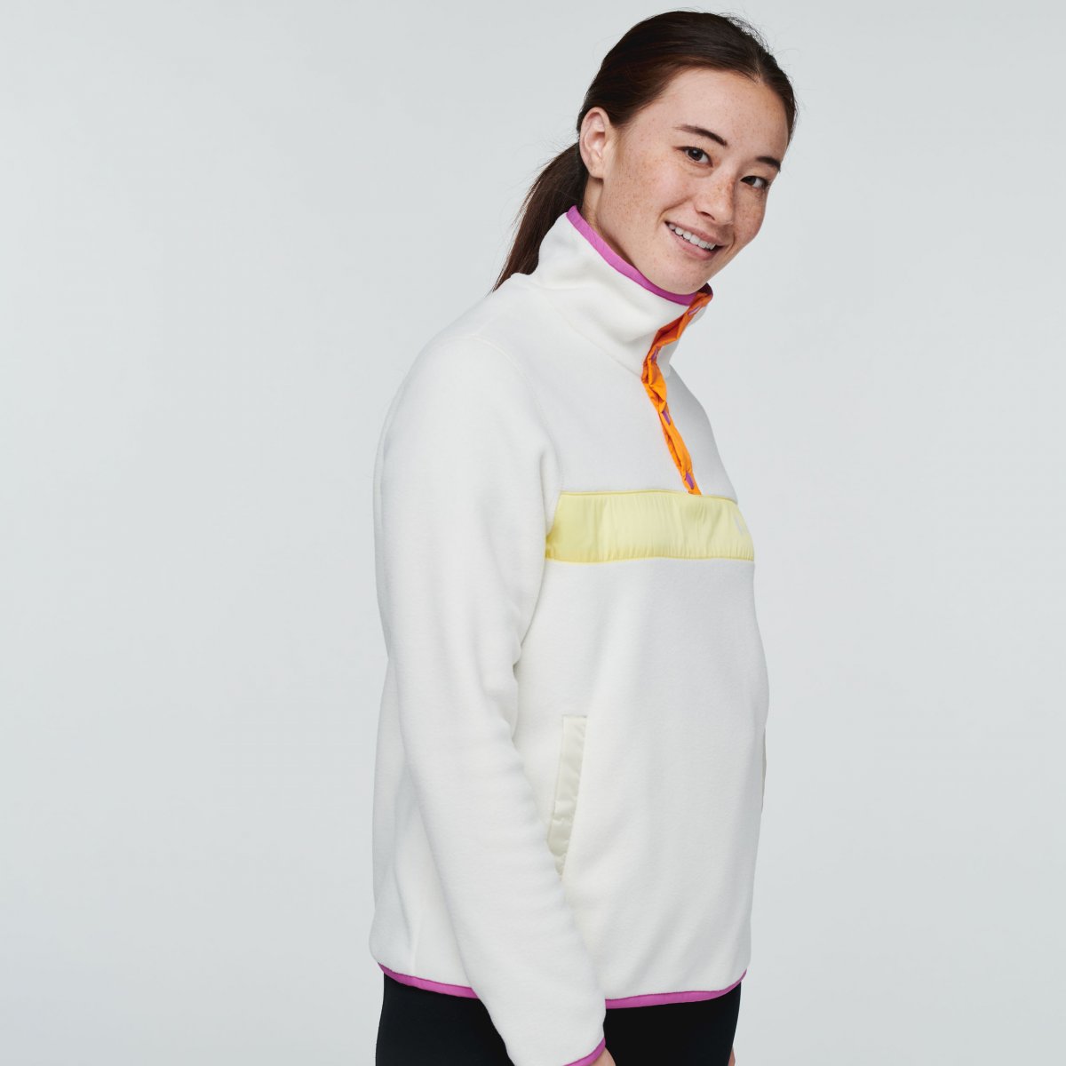 Teca Fleece Pullover Woman