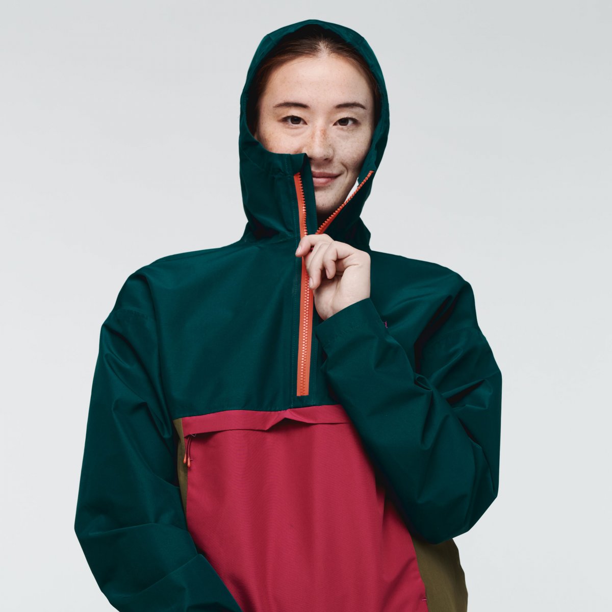 Cielo Rain Anorak Woman