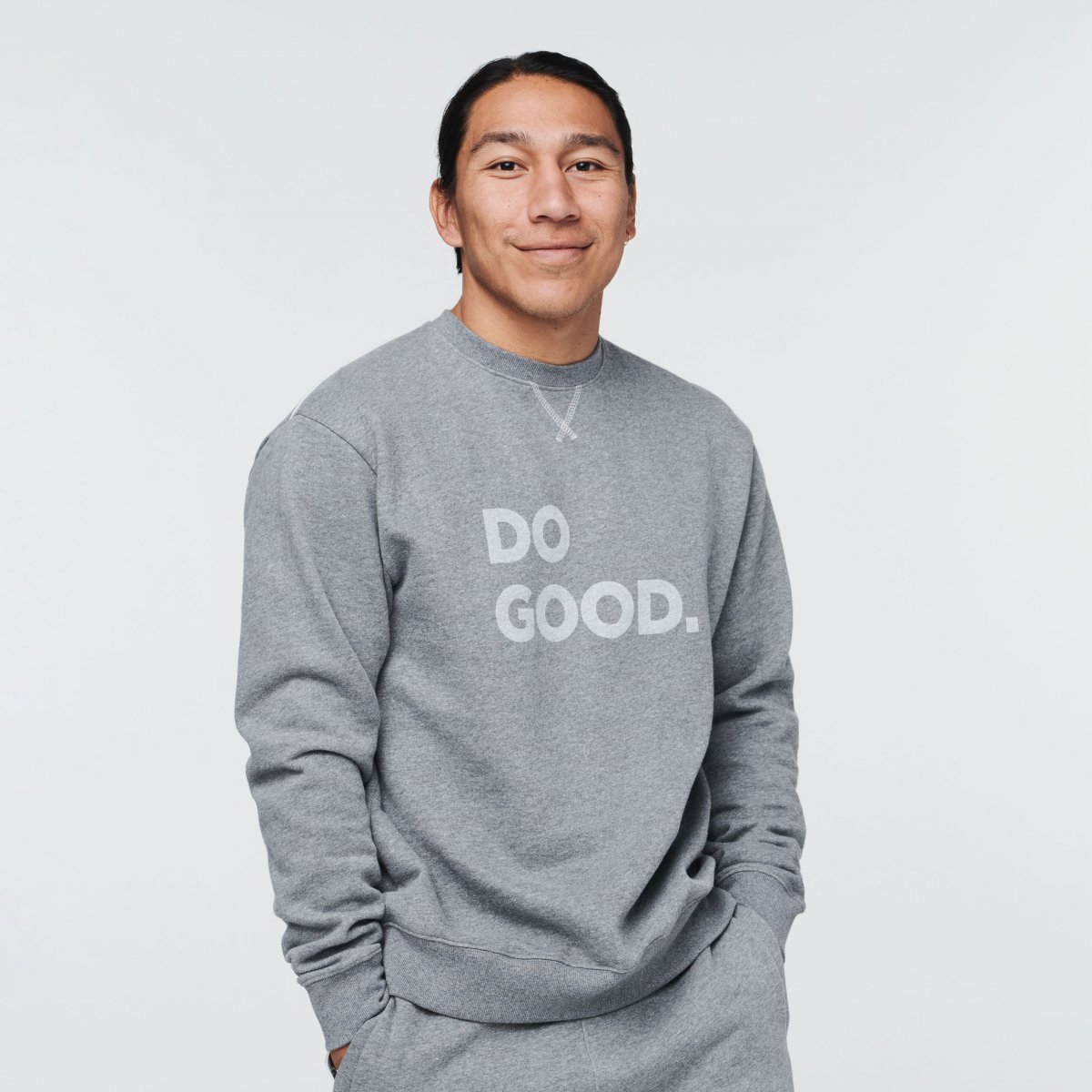 Do Good Organic Crew Sweatshirt Man