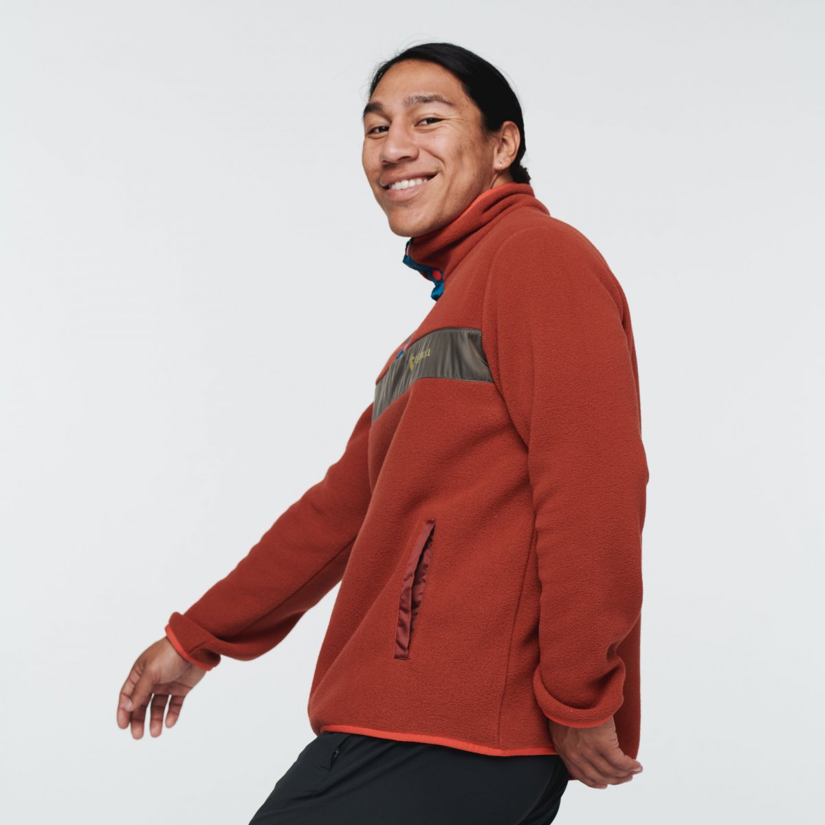Teca Fleece Pullover Man