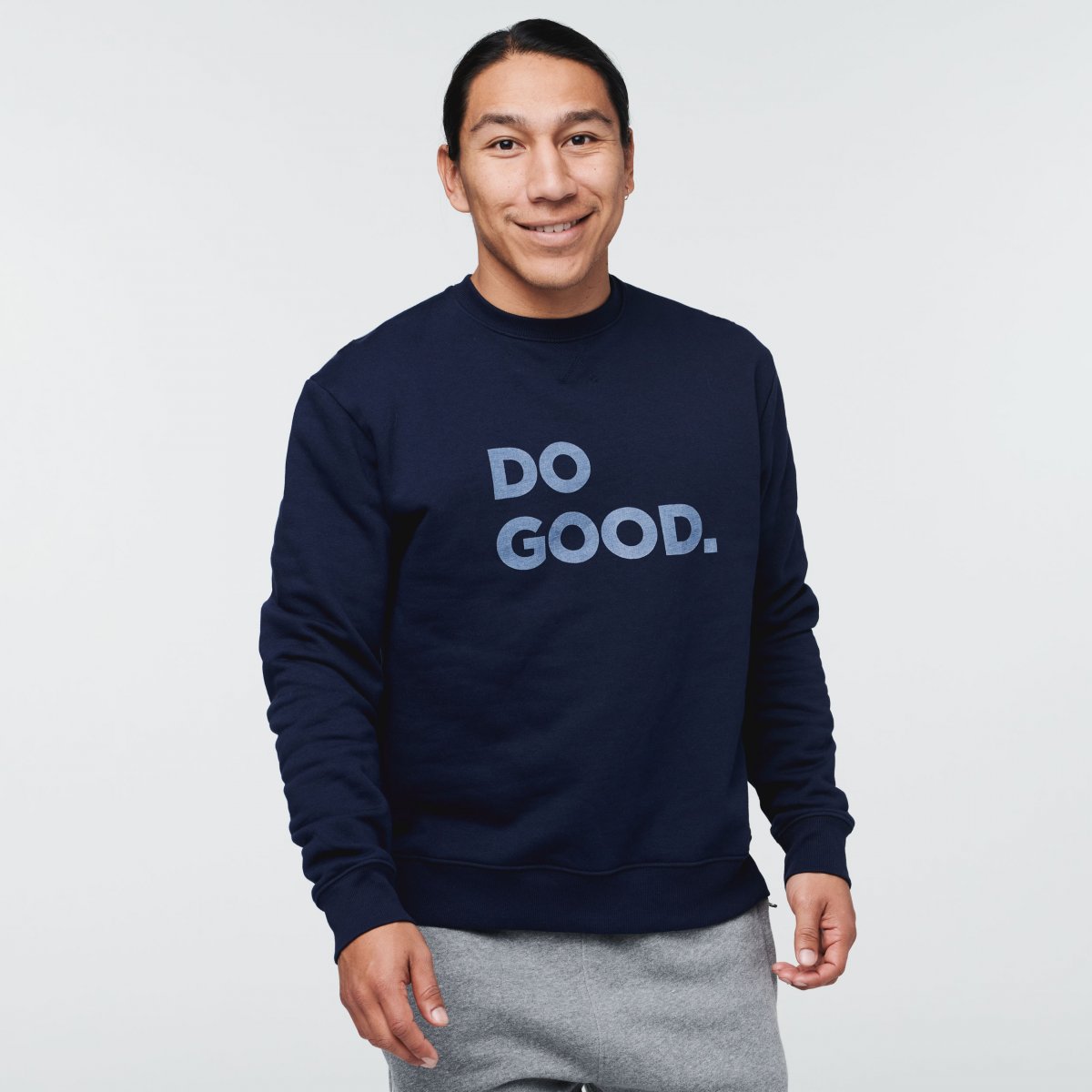 Do Good Organic Crew Sweatshirt Man