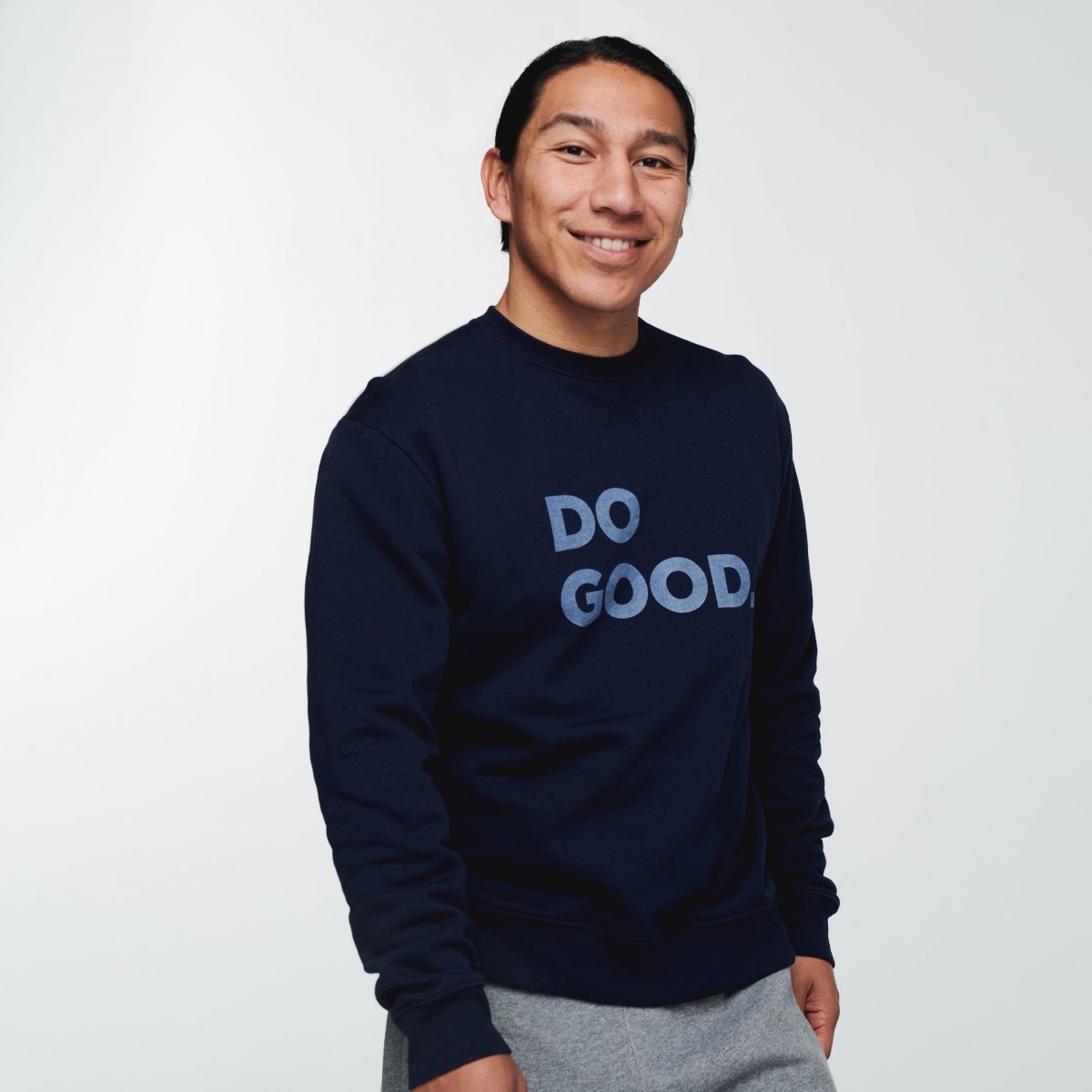 Do Good Organic Crew Sweatshirt Man
