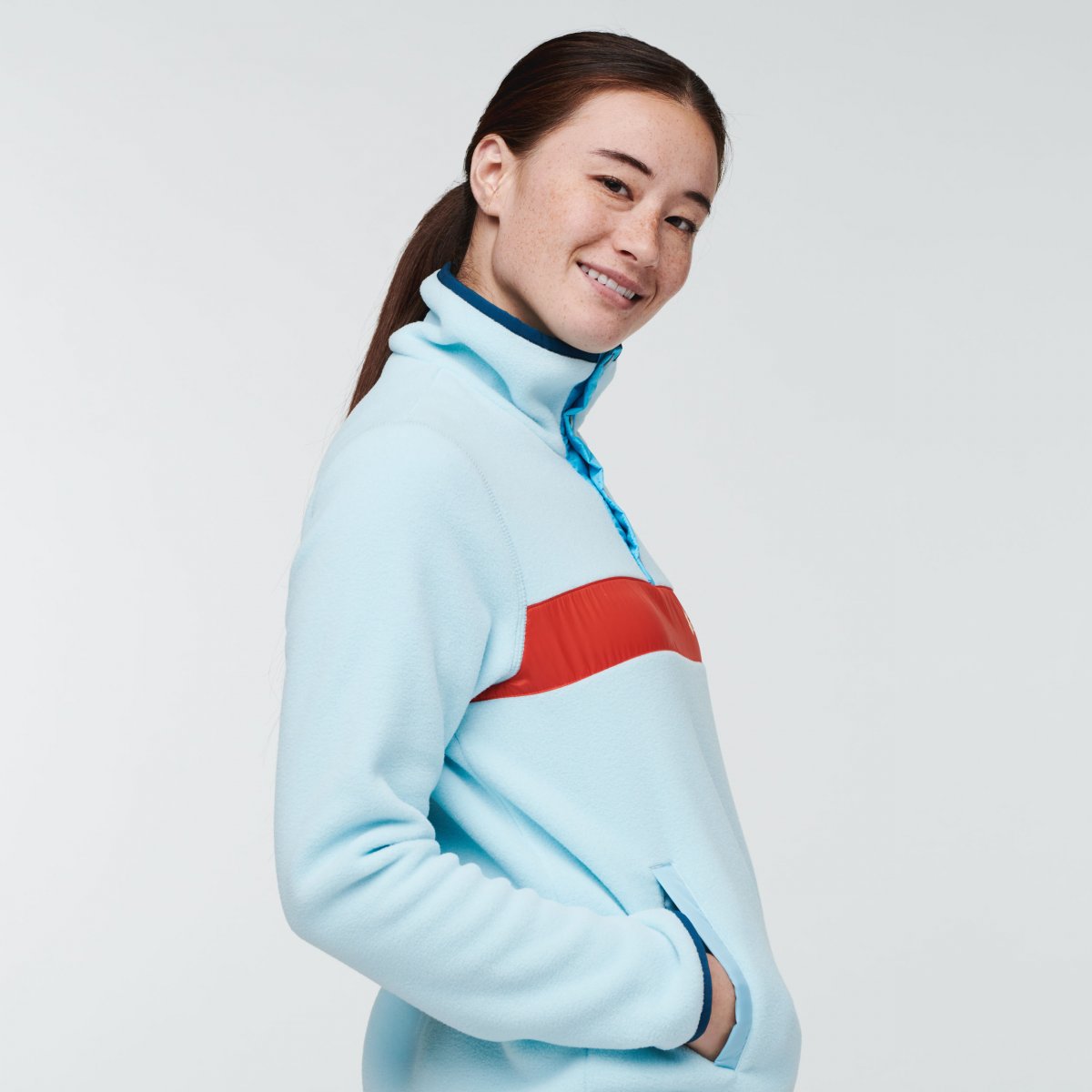 Teca Fleece Pullover Woman