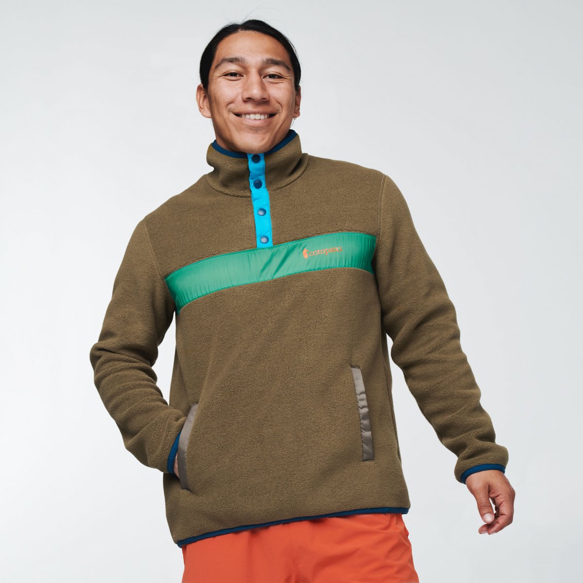 Teca Fleece Pullover Man