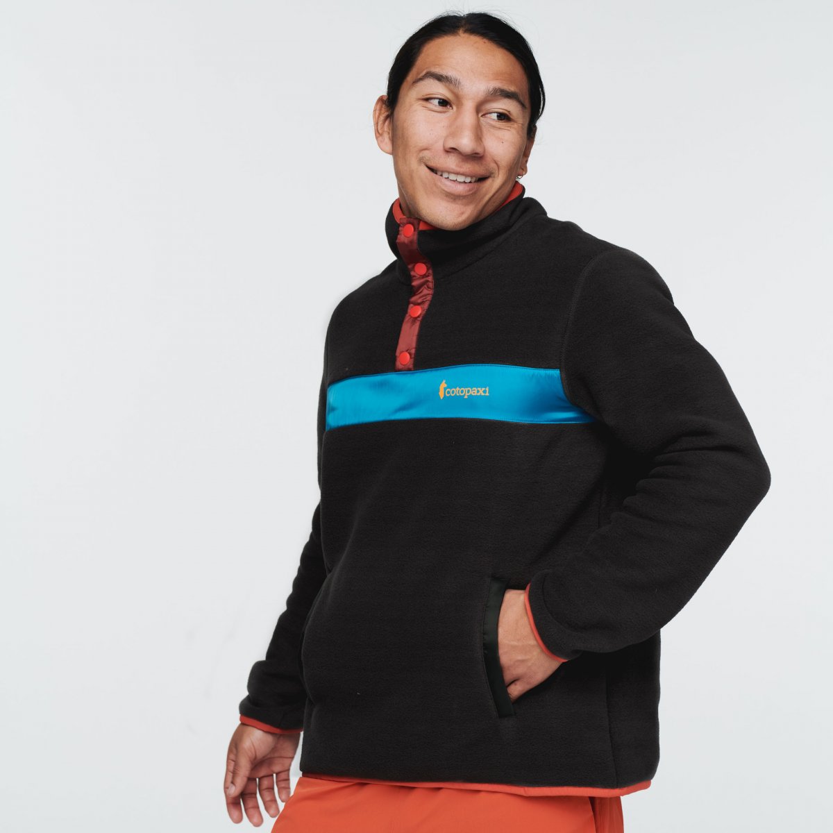 Teca Fleece Pullover Man