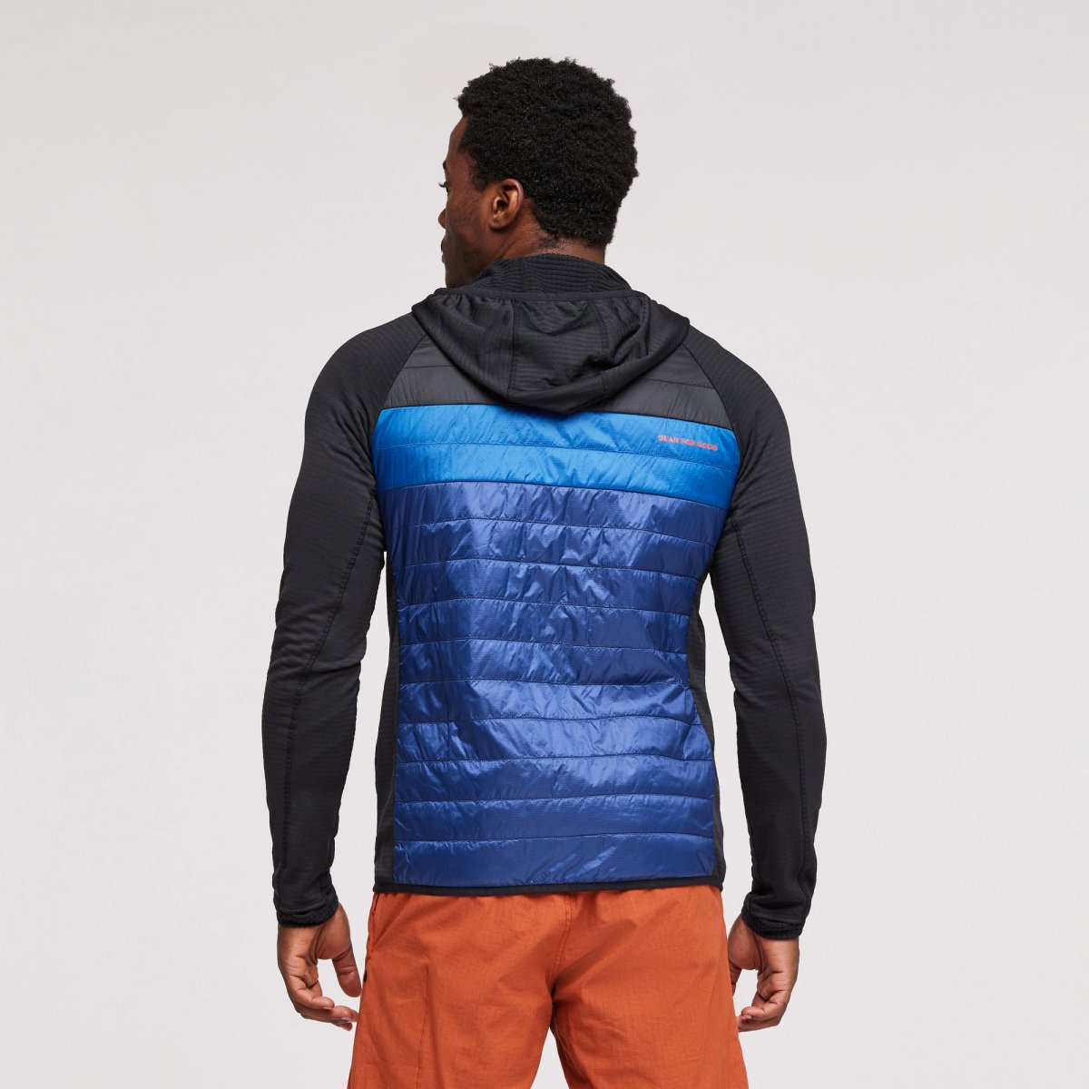 Capa Hybrid Insulated Hooded Jacket Man