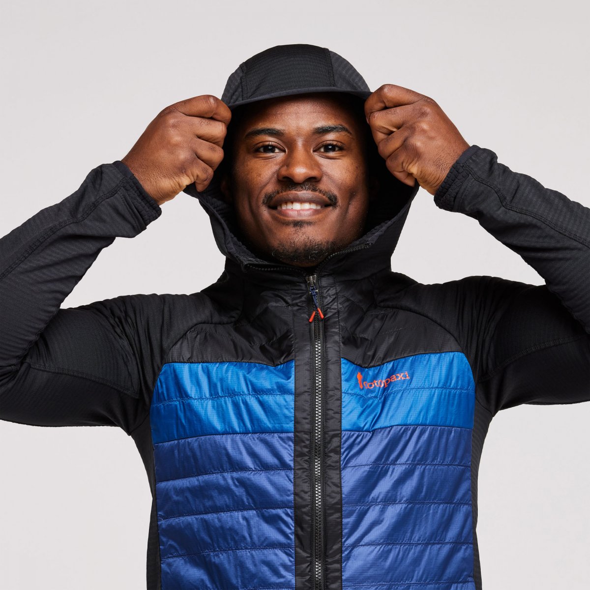 Capa Hybrid Insulated Hooded Jacket Man