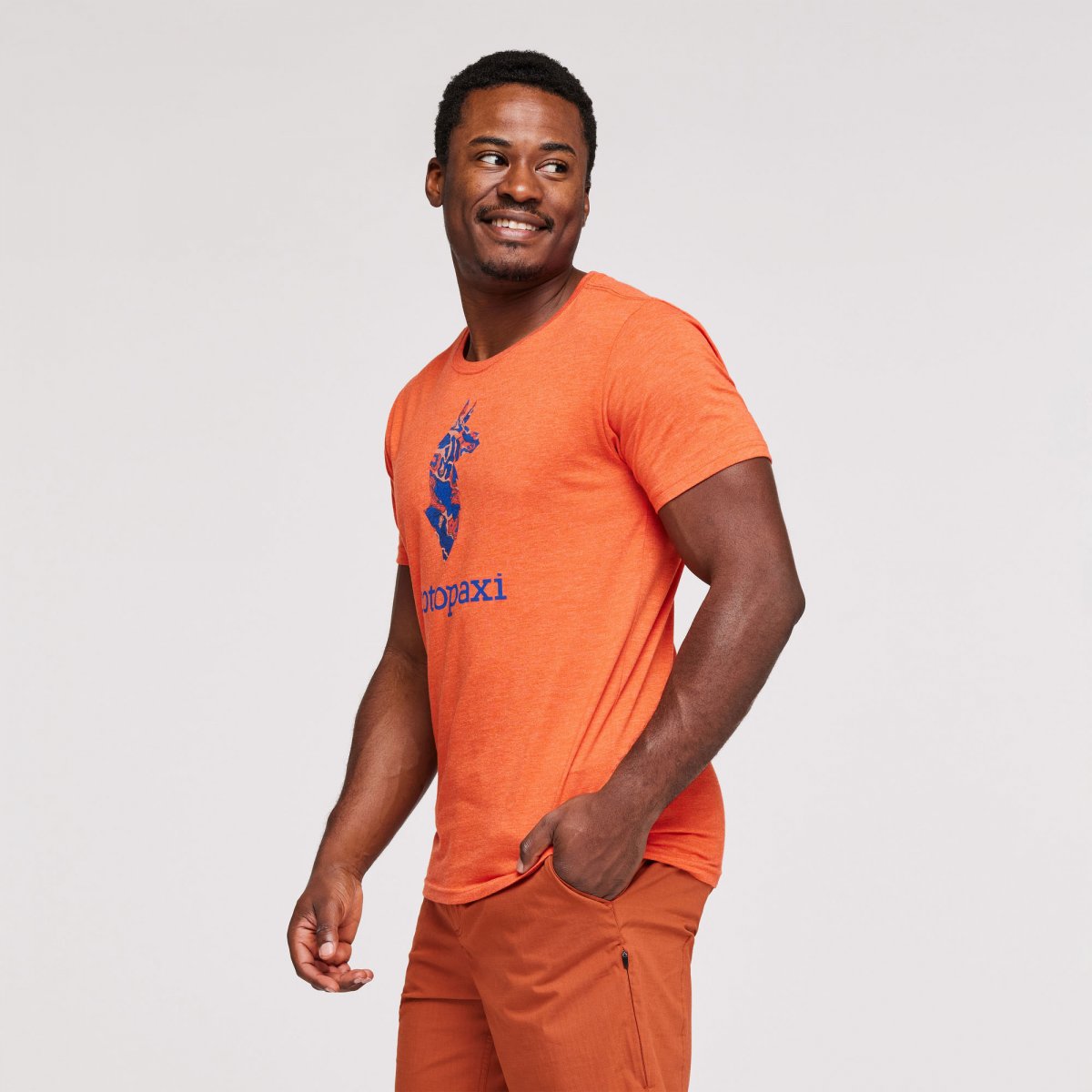 Altitude Llama Organic T-Shirt Man