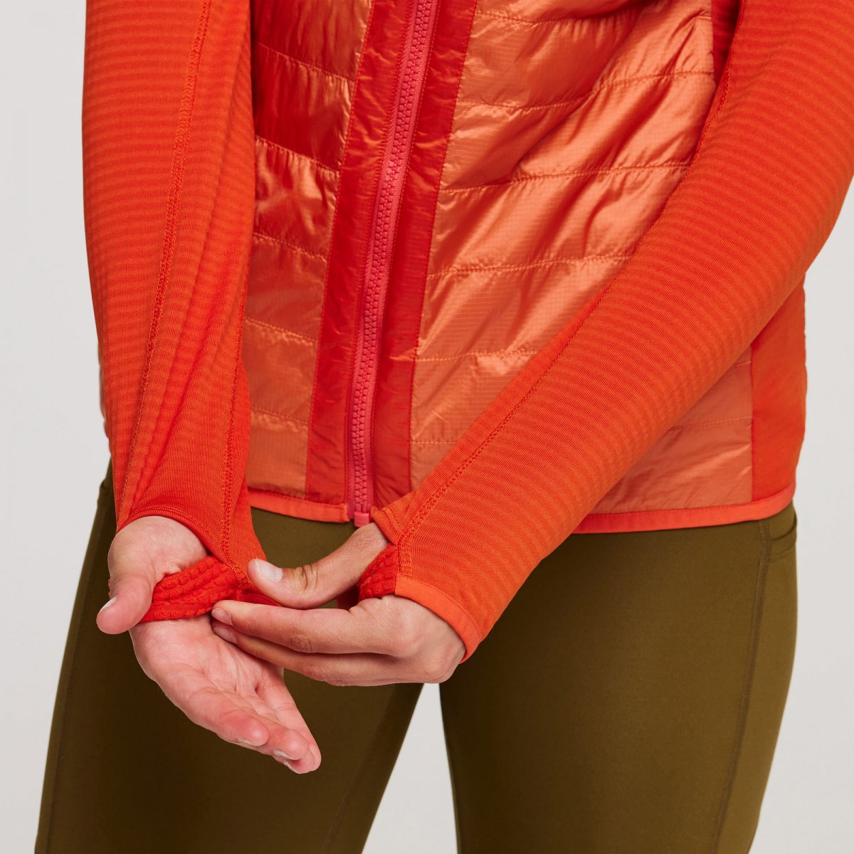 Capa Hybrid Insulated Hooded Jacket Woman