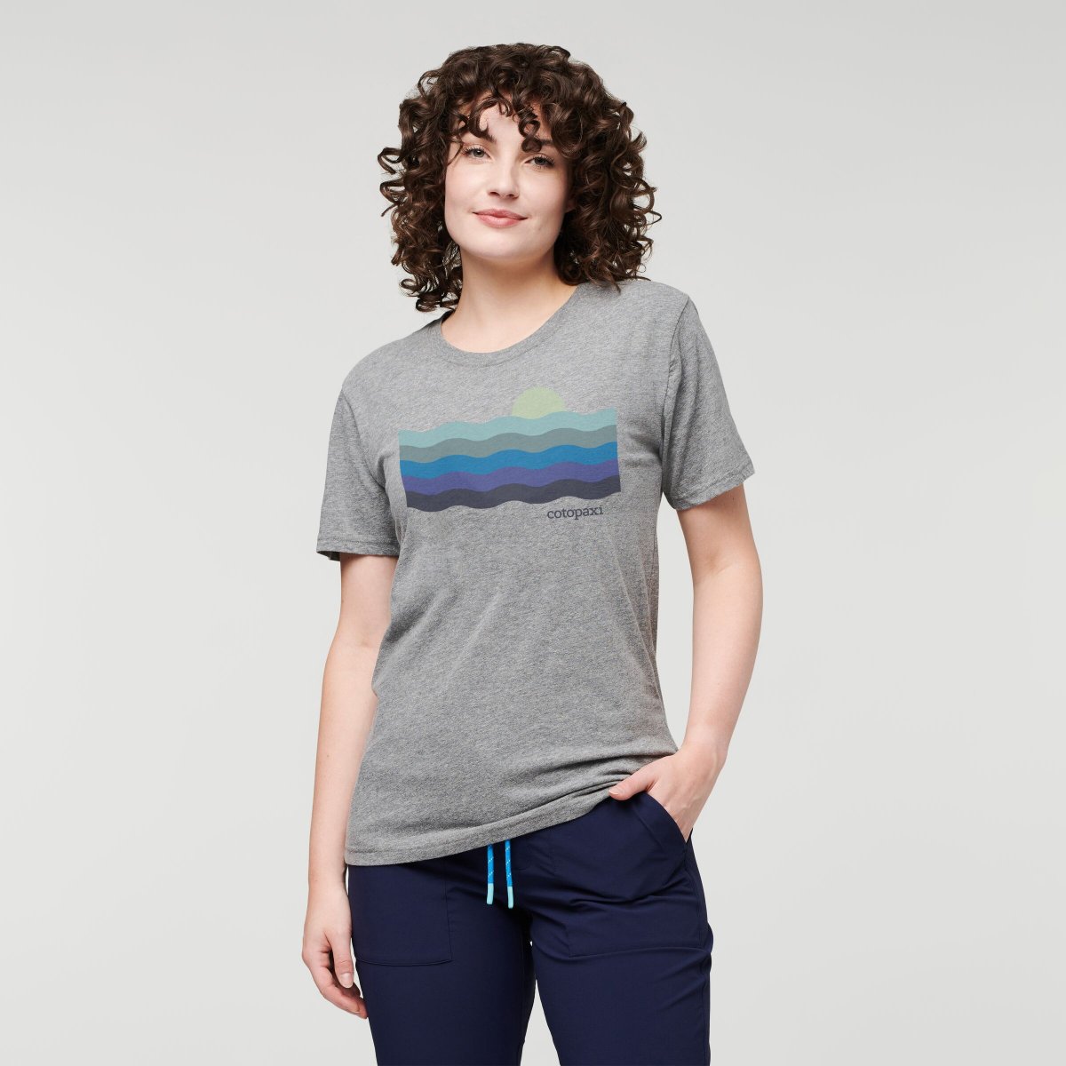 Disco Wave Organic T-Shirt Woman
