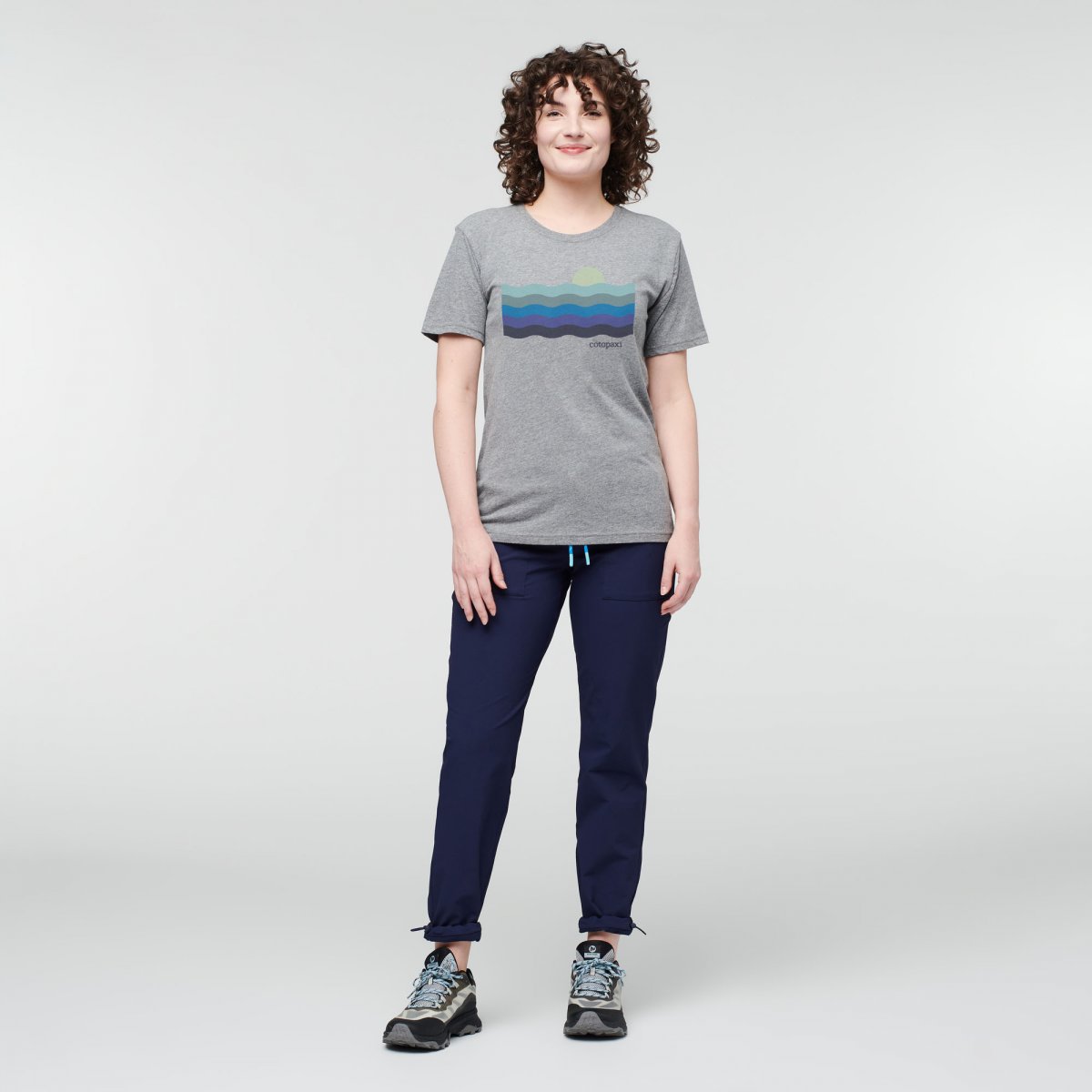 Disco Wave Organic T-Shirt Woman
