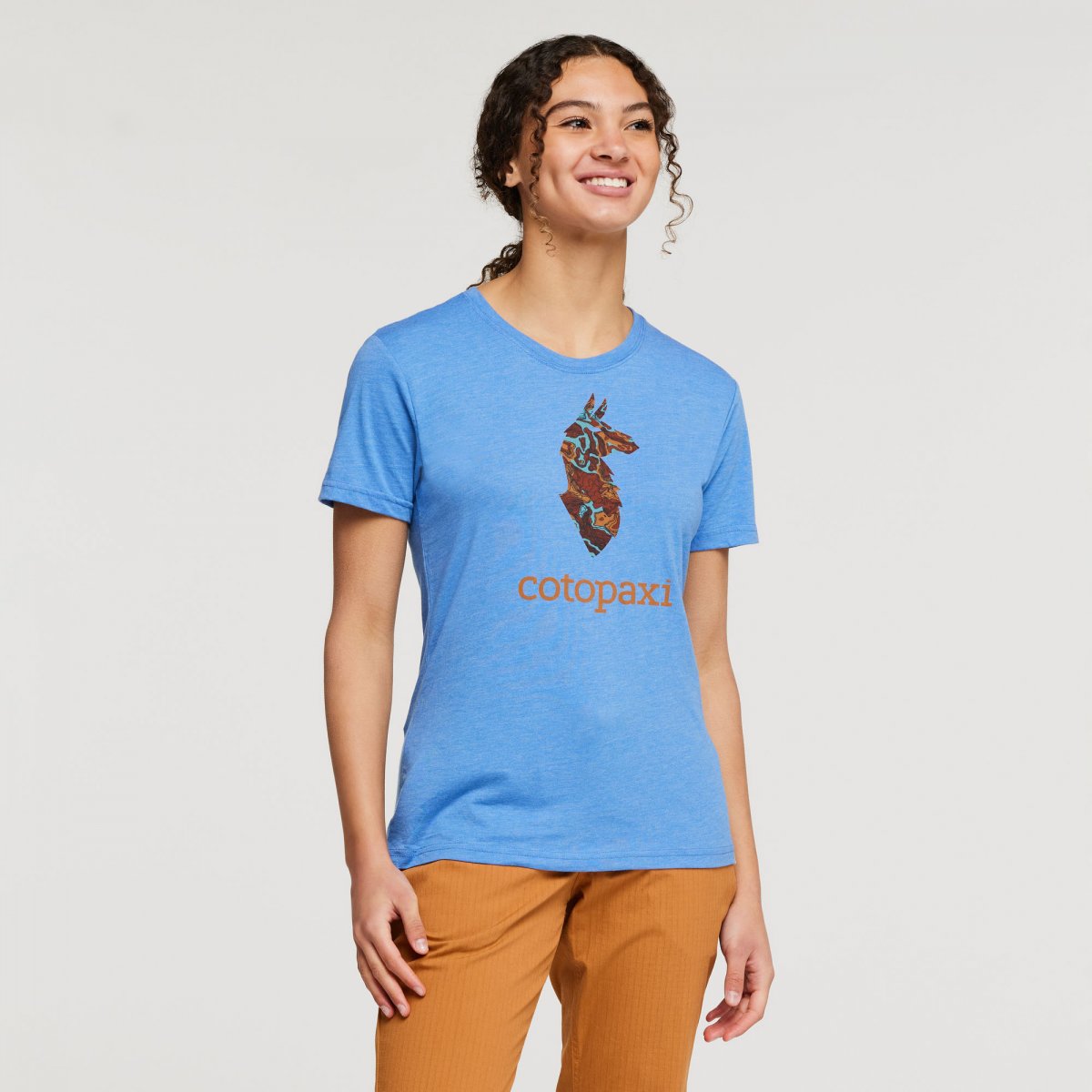 Altitude Llama Organic T-Shirt Woman
