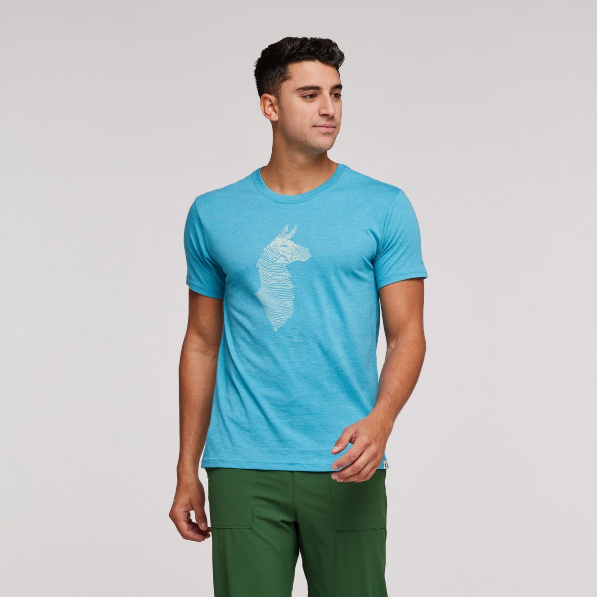 Topo Llama Organic T-shirt Man