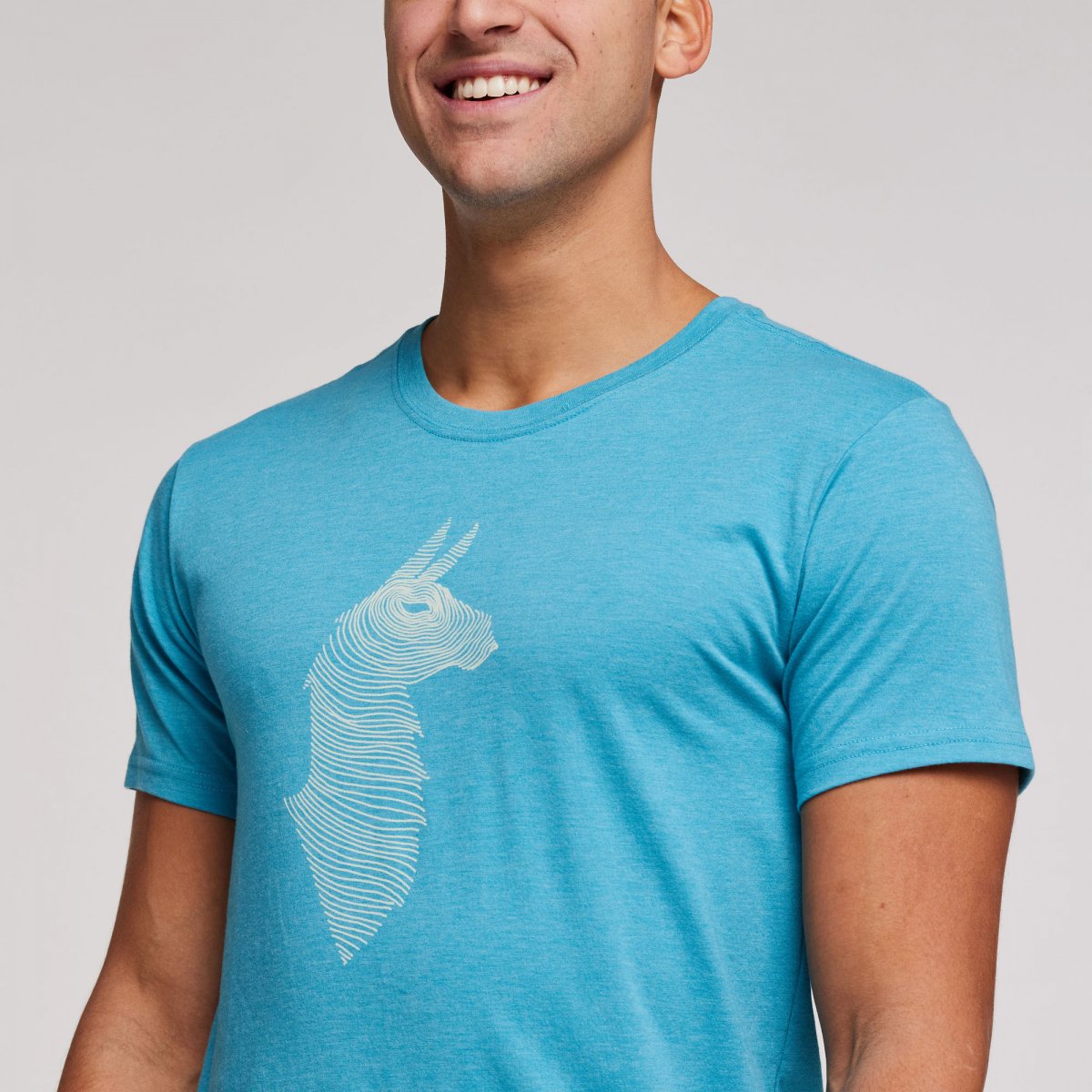 Topo Llama Organic T-shirt Man