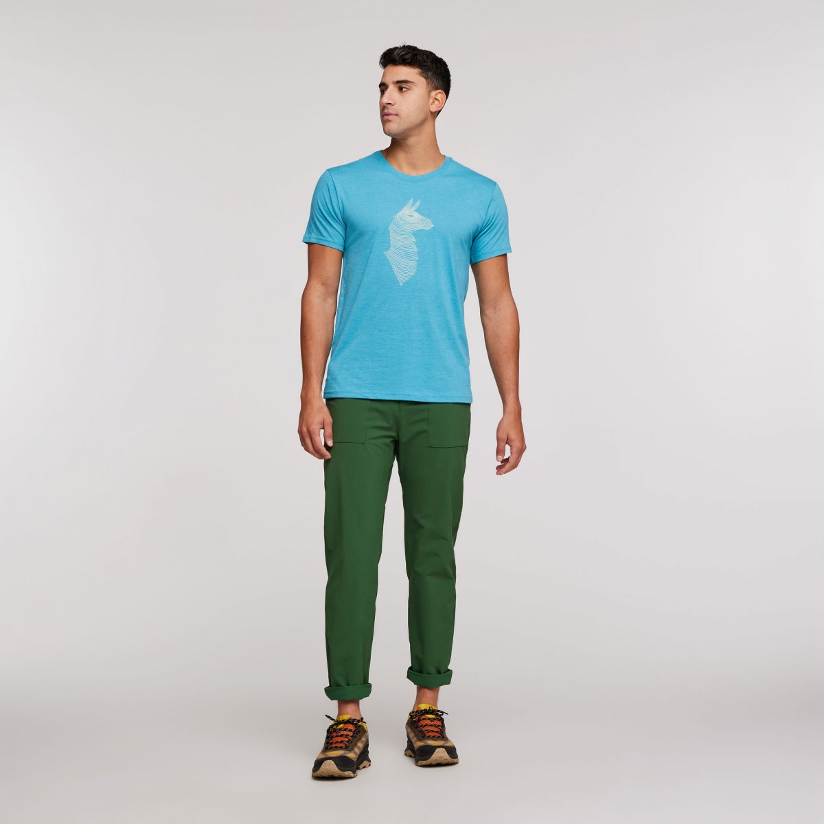 Topo Llama Organic T-shirt Man