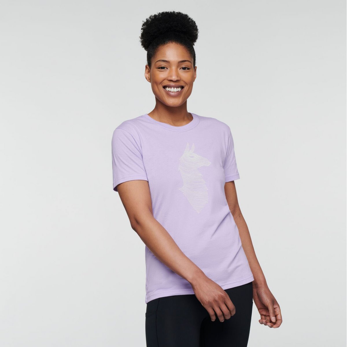 Topo Llama Organic T-shirt Woman